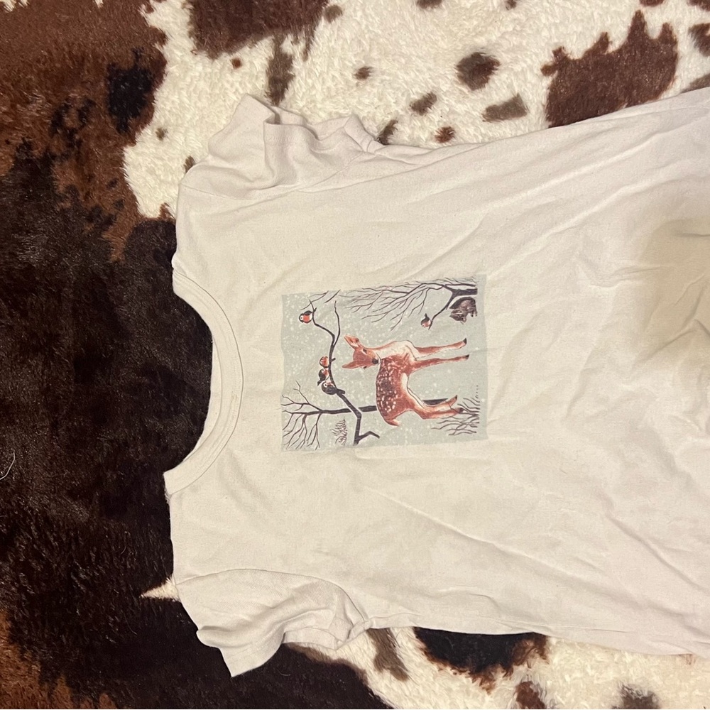 Brandy Melville deer tee